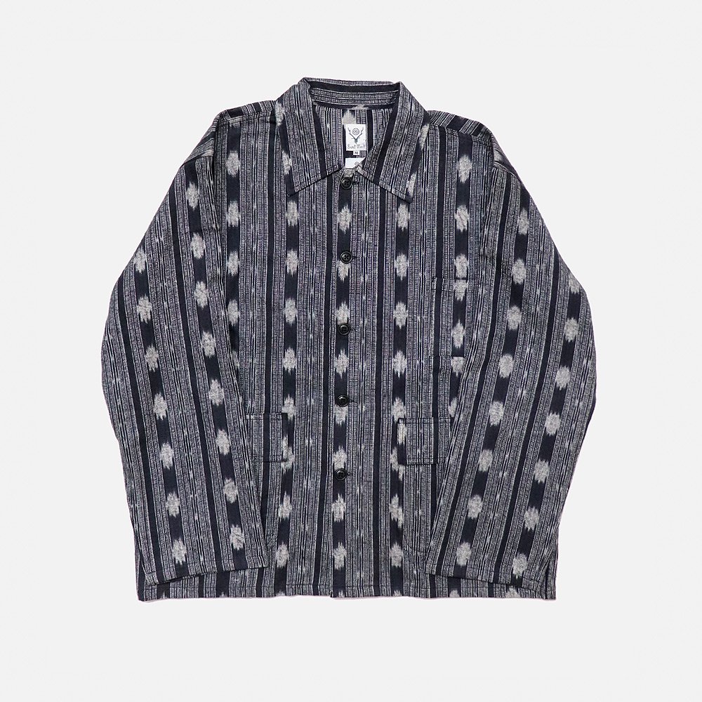 <img class='new_mark_img1' src='https://img.shop-pro.jp/img/new/icons27.gif' style='border:none;display:inline;margin:0px;padding:0px;width:auto;' />S2 Hunting Shirt Ikat