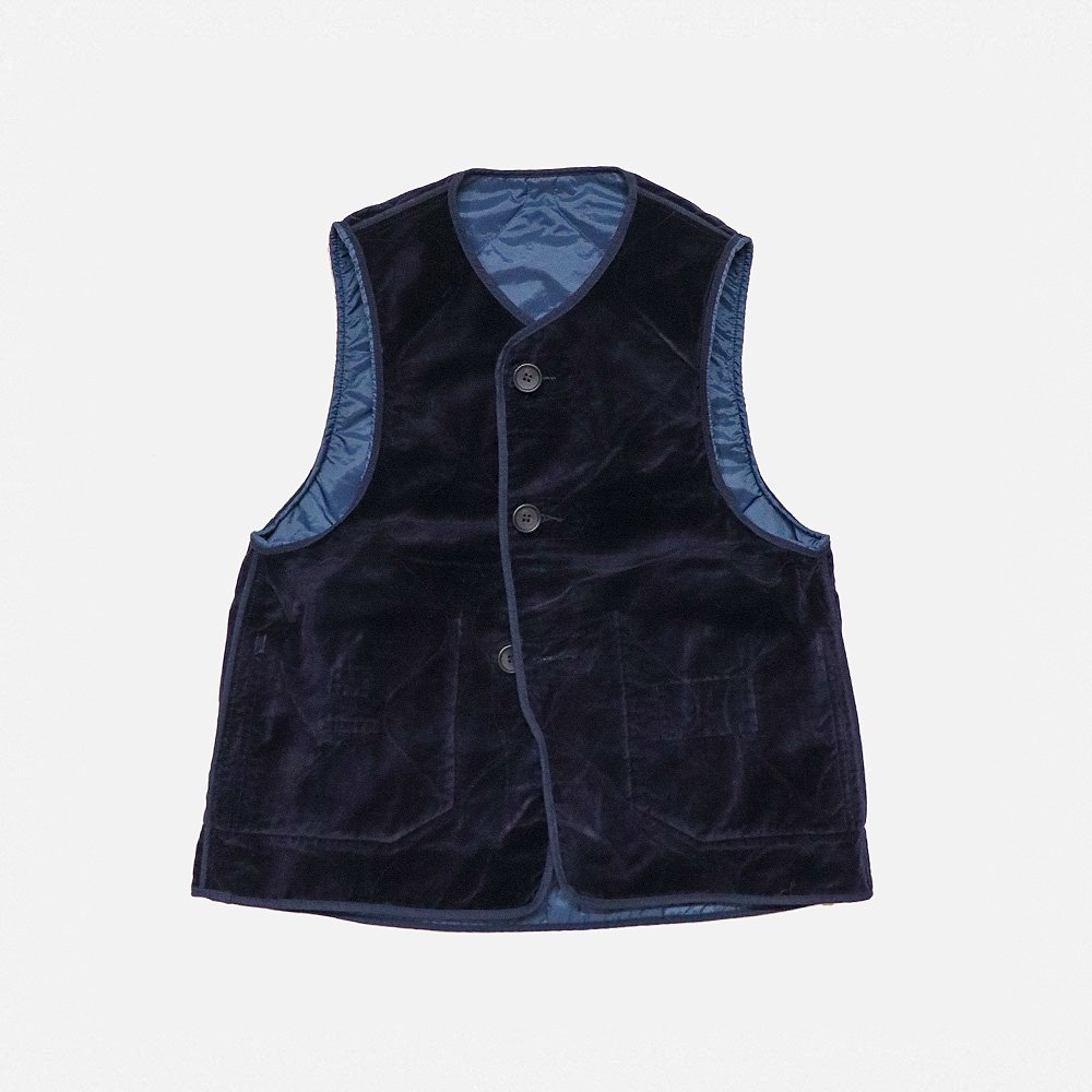 2020 a/w Engineered Garments Over Vest-Coated Twill-Dk.Olive 