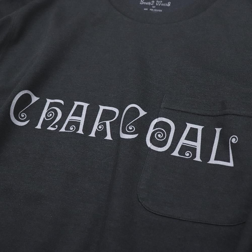 South2 West8ʥ2 8 CHARCOAL Print S/S, South2 West8, T-Shirt, SweatS/S, NO.20-03-1-021