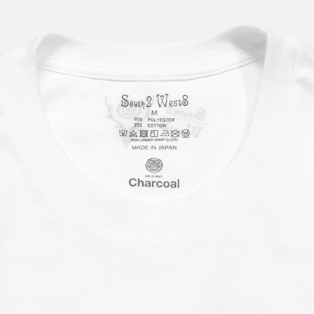 South2 West8ʥ2 8  CHARCOAL Print S/S, South2 West8, T-Shirt, SweatS/S, NO.20-03-1-021