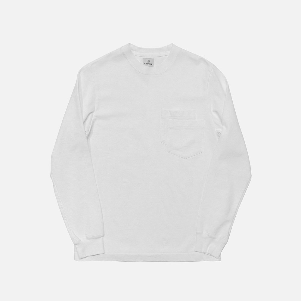 OC 29/USA Crew W L/S, ORIGINAL Charcoal, T-Shirt, SweatL/S, NO.20-01-1-055