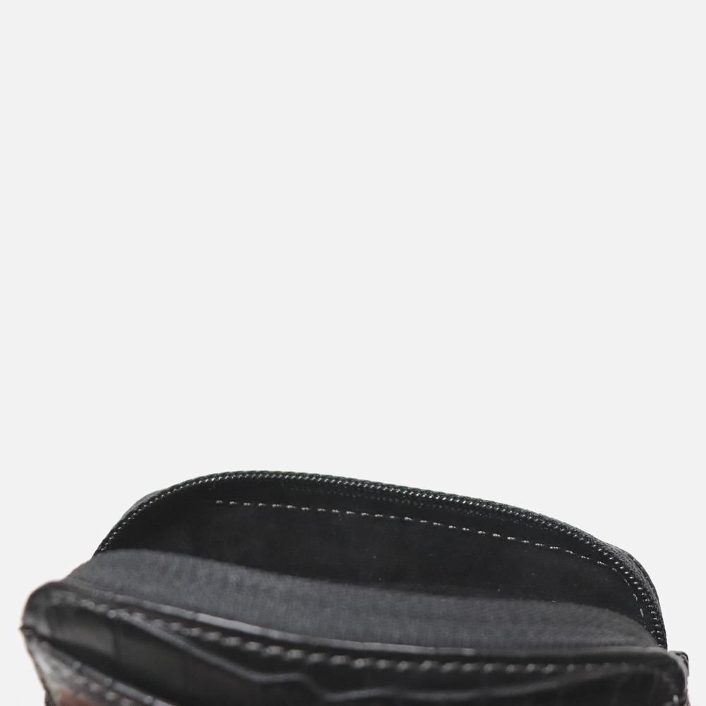 OC Croco Coin Case, ORIGINAL Charcoal, TreasureOthers, NO.19-26-5-002