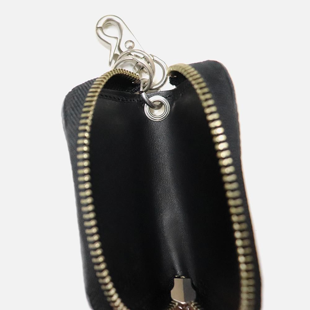 OC Shrunken Calf Smart Key Case, ORIGINAL Charcoal, TreasureOthers, NO.20-11-7-107