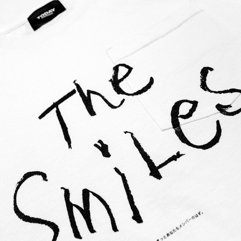 Today Smiles S/S, TODAY edition, T-Shirt, SweatS/S, NO.20-10-1-101