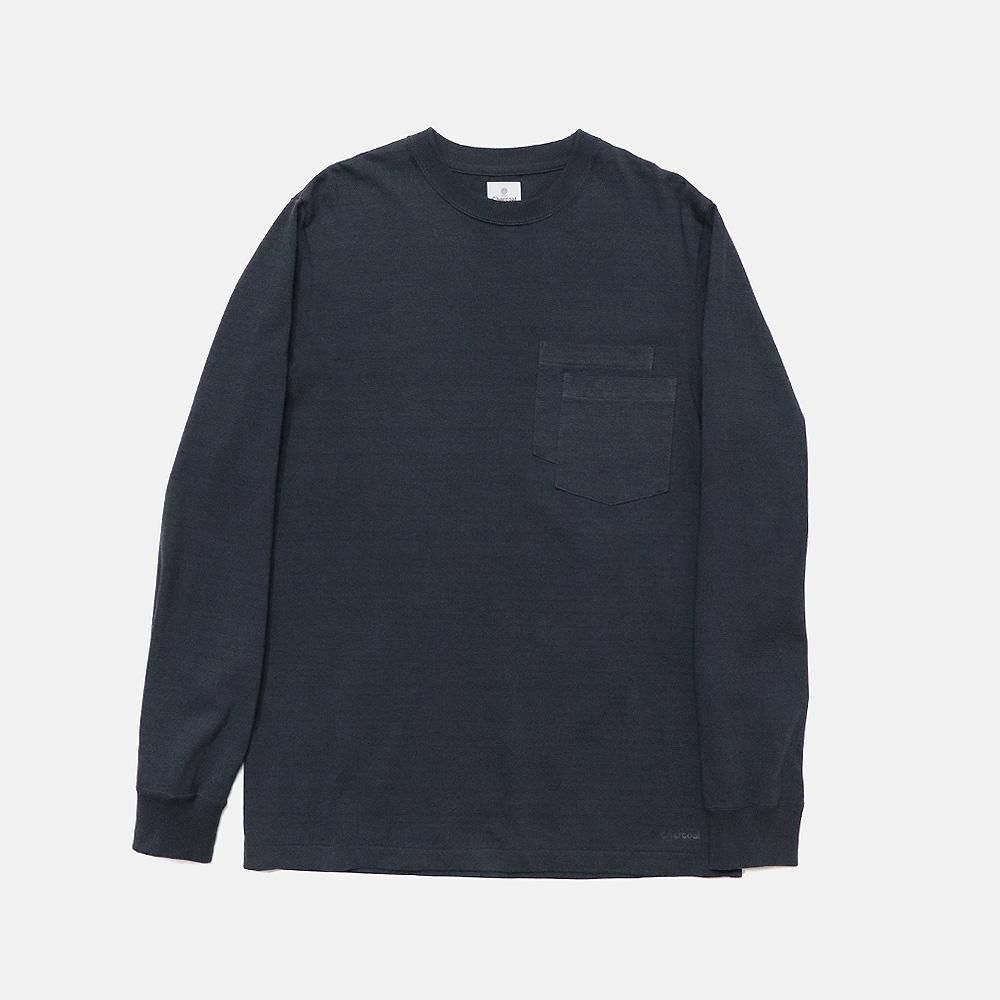 OC 29/USA Crew W L/S, ORIGINAL Charcoal, T-Shirt, SweatL/S, NO.21-01-1-016