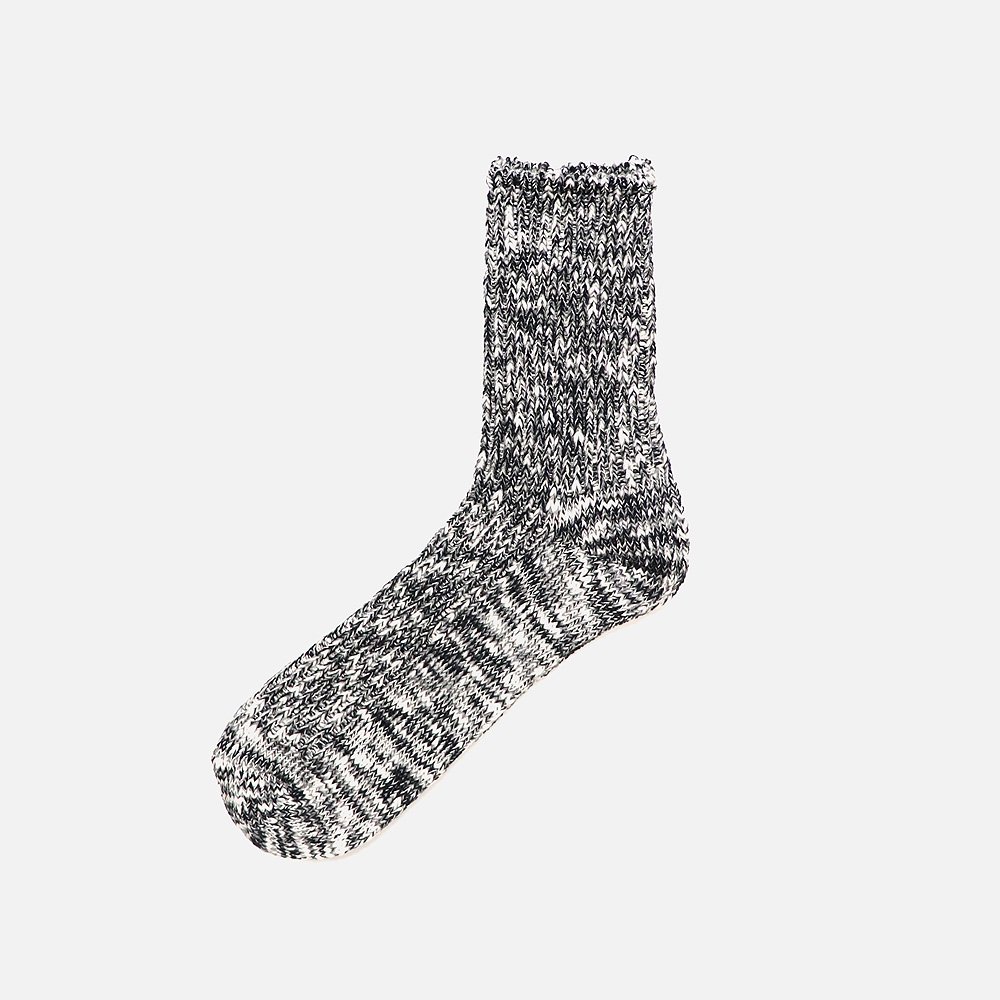 OC Cotton Slub Mix Socks, ORIGINAL Charcoal, AccessoriesFoot, NO.21-22-4-001