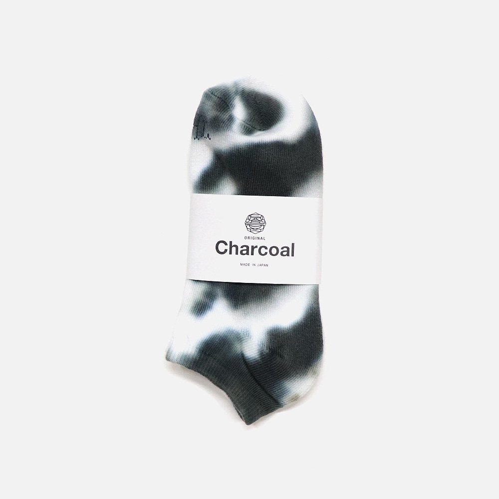 ORIGINAL Charcoalʥꥸʥ 㥳 Pile Tye-Dye Sneaker Socks, SALEBRANDS, ORIGINAL Charcoal, NO.21-22-4-007