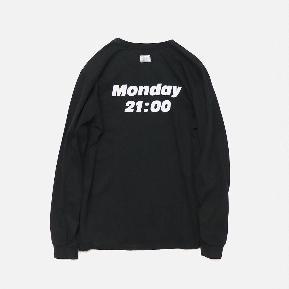 Tang Tangʥ󥿥ˡ MONDAY 21:00 Print L/S 2, TANG TANG, T-Shirts,Sweat  | L/S, NO.21-37-1-002