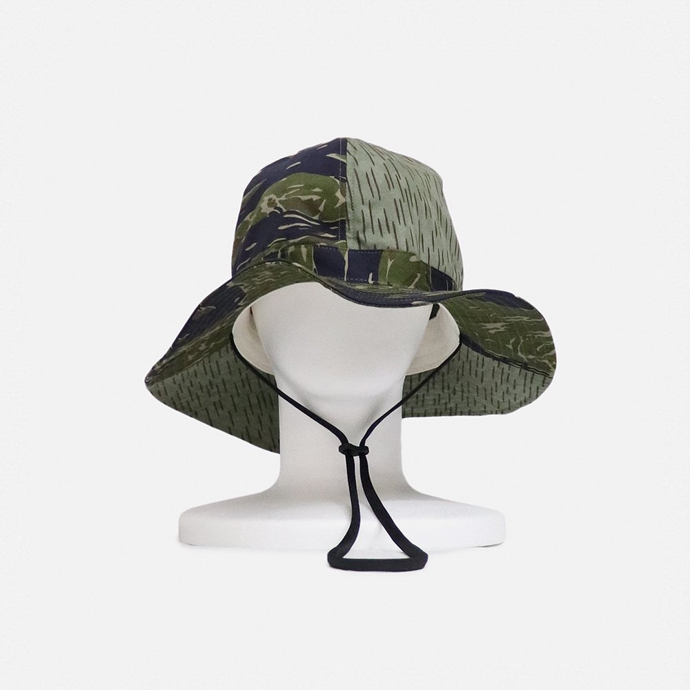 〈South2 West8（サウスツー ウエストエイト）〉別注 Crusher Hat Camo - Charcoal TOKYO Online  Store