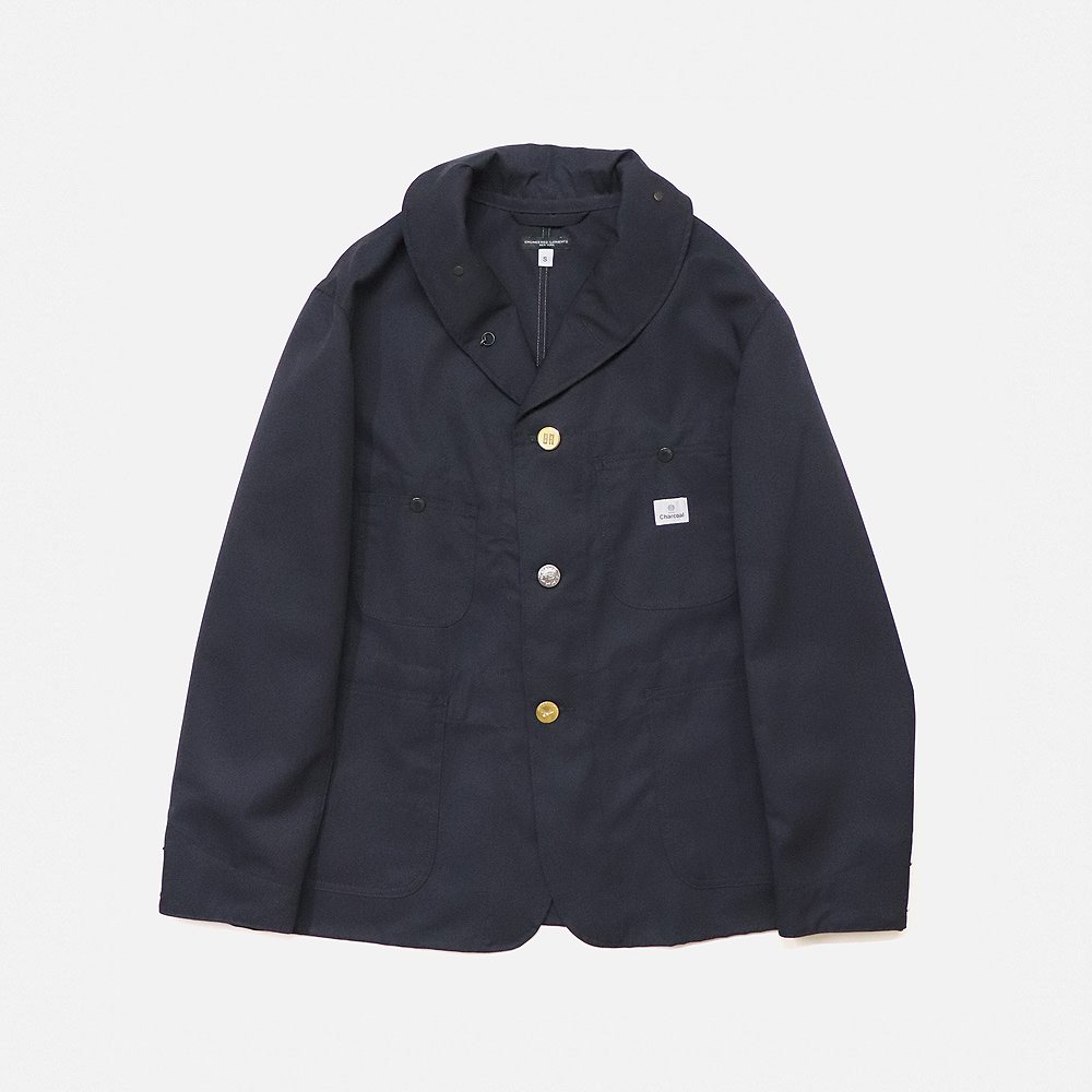 〈ENGINEERED GARMENTS（エンジニアド ガーメンツ）〉別注 Shawl Coverall (TC/MB) - Charcoal  TOKYO Online Store