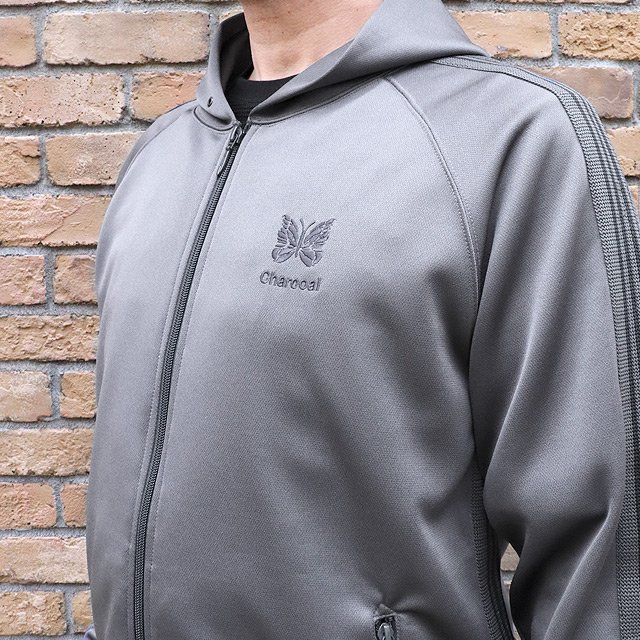 〈Needles（ニードルズ）〉別注 Track Hood Jacket - Charcoal TOKYO Online Store