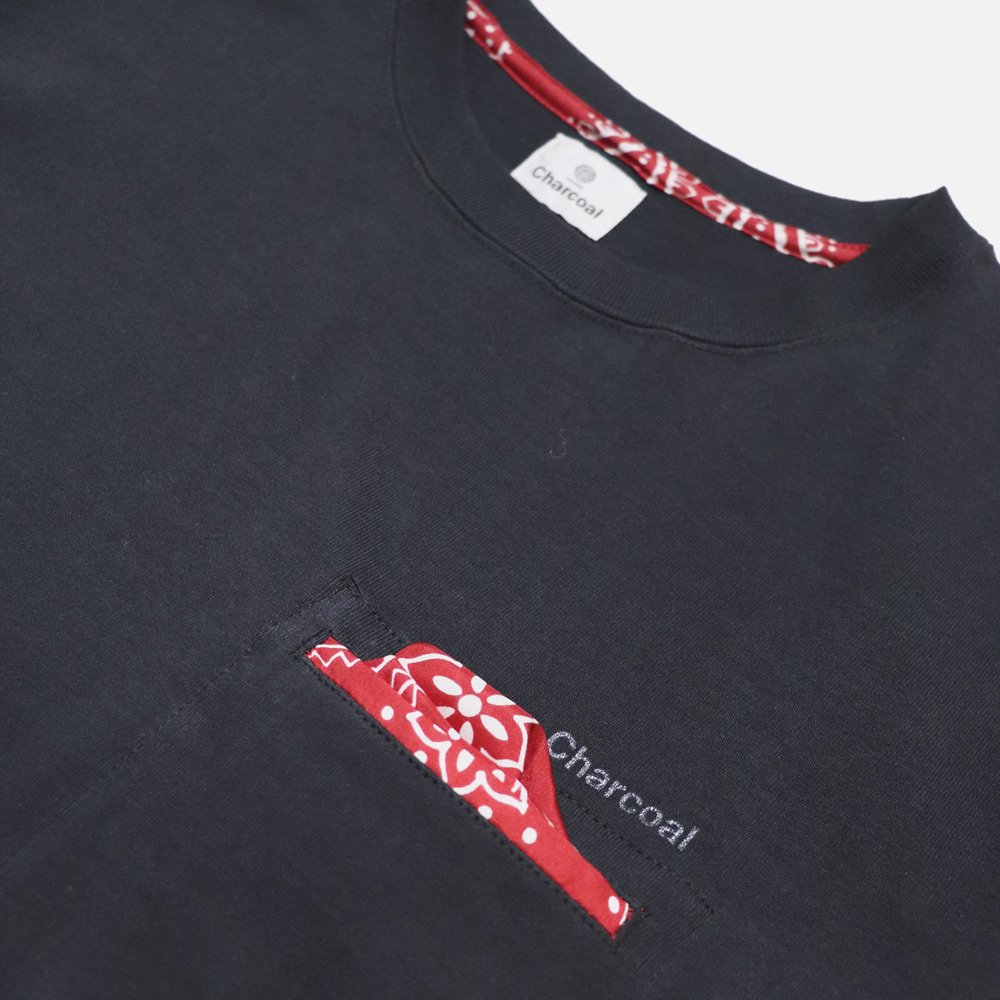 OC Remake Pocket S/S (Red), ORIGINAL Charcoal, T-Shirt, SweatS/S, NO.20-27-1-002