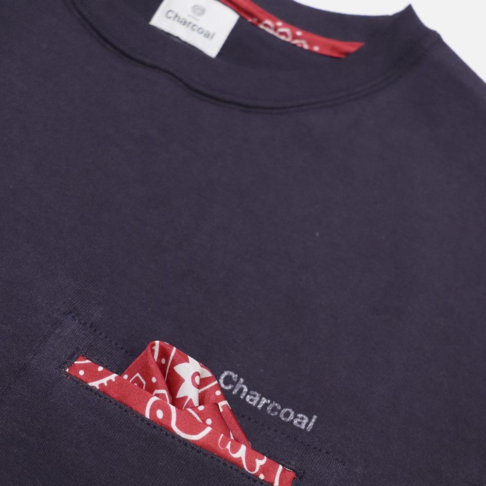 OC Remake Pocket S/S (Red), ORIGINAL Charcoal, T-Shirt, SweatS/S, NO.20-27-1-002