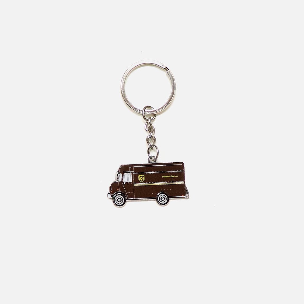 UPS PACKAGE TRUCK KEYCHAIN, United Parcel Service, Treasure | Others, NO.20-11-7-101