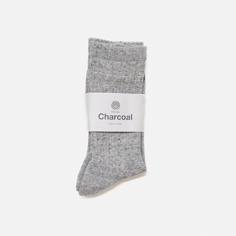 OC Pile Tapered Socks Reg, ORIGINAL Charcoal, AccessoriesFoot, NO.21-22-4-203