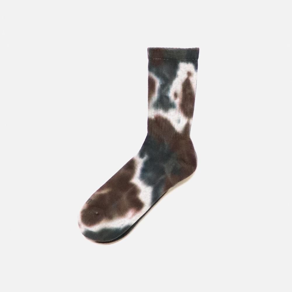 OC Pile Tapered Socks Reg N-Dye Multi, ORIGINAL Charcoal, Socks, NO.21-22-4-205