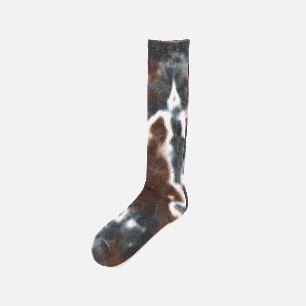 OC Pile Tapered Socks Long N-Dye Multi, ORIGINAL Charcoal, AccessoriesFoot, NO.21-22-4-207