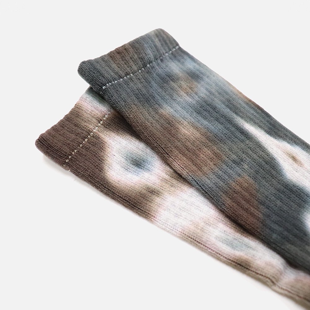 OC Pile Tapered Socks Long N-Dye Multi, ORIGINAL Charcoal, AccessoriesFoot, NO.21-22-4-207