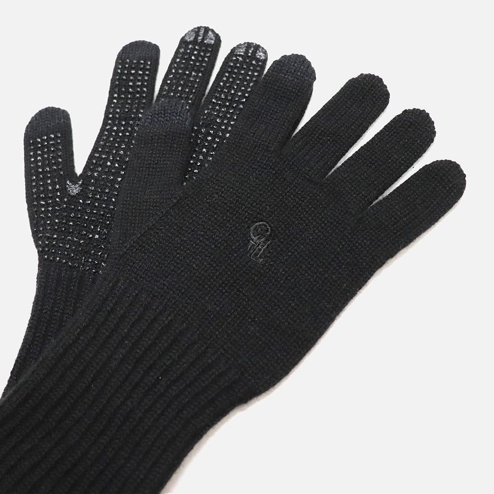 ORIGINAL Charcoalʥꥸʥ 㥳  Cash/Wool W-Rib Glove, ORIGINAL Charcoal, Glove, NO.21-01-3-003