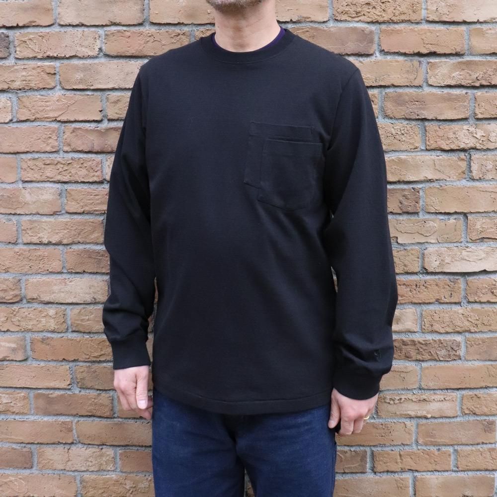 OC L-29USA Crew WP L/S, ORIGINAL Charcoal, T-Shirt, SweatL/S, NO.21-01-1-201