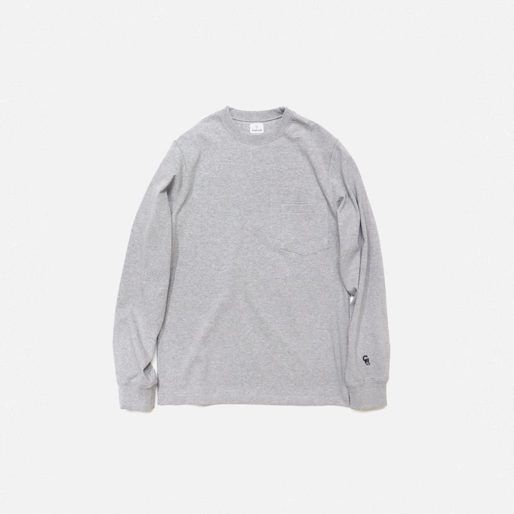 OC L-29USA Crew WP L/S, ORIGINAL Charcoal, T-Shirt, SweatL/S, NO.21-01-1-201