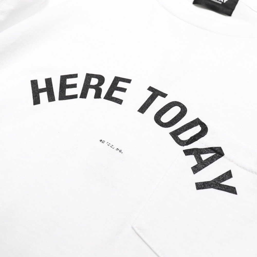 Today HERE TODAY  L/S, TODAY edition, T-Shirt, SweatL/S, NO.21-10-1-051