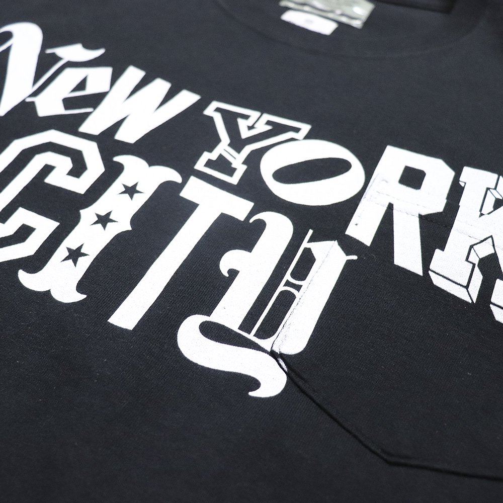 VOTE NewYork S/S Black, VOTE MAKE NEW CLOTHES, T-Shirt, SweatS/S, NO.22-52-1-002