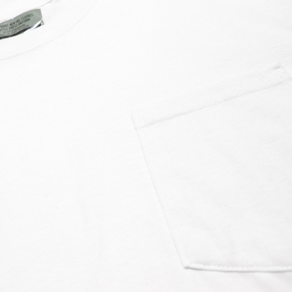 VOTE Solid S/S White, VOTE MAKE NEW CLOTHES, T-Shirt, SweatS/S, NO.22-52-1-001