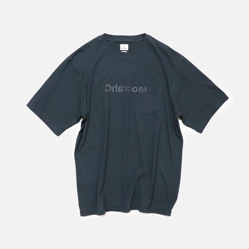 ORIGINAL Charcoalʥꥸʥ 㥳 Mirrar Print SP1 Pocket T-Shirt
