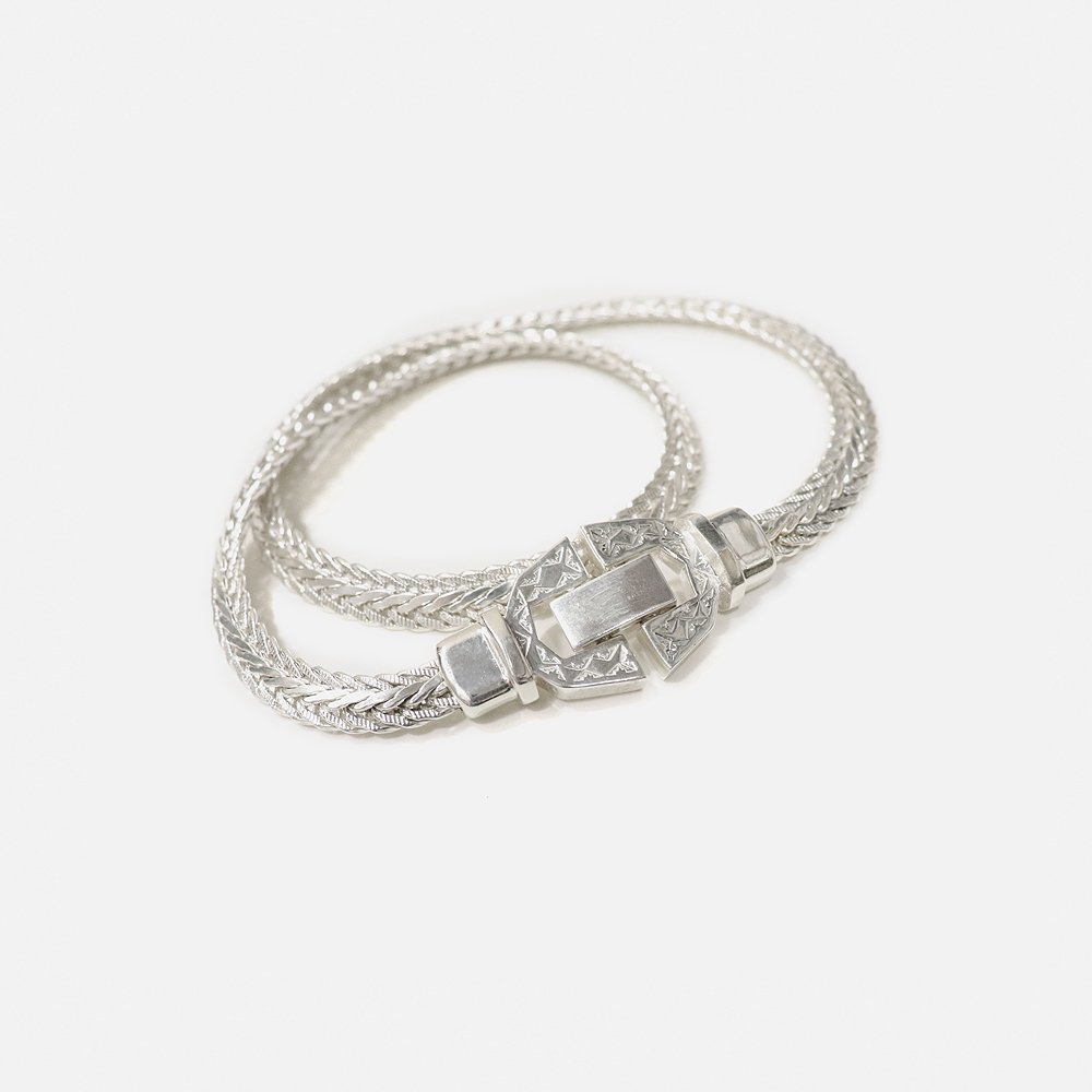 ORIGINAL Charcoalʥꥸʥ 㥳 OCTA W Chain bracelet, ORIGINAL Charcoal, TreasureOthers, NO.22-21-3-001
