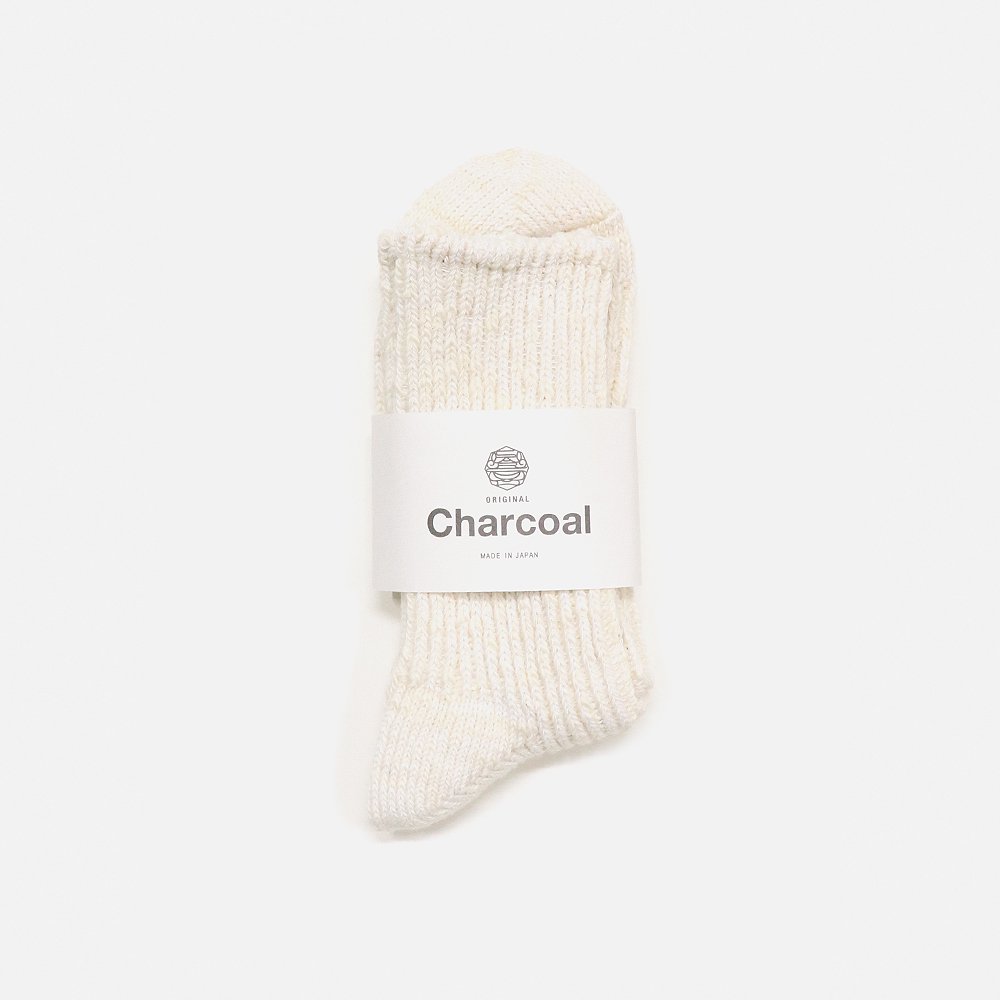 ORIGINAL Charcoalʥꥸʥ 㥳 Cotton Slub Mix Socks, ORIGINAL Charcoal, AccessoriesFoot, NO.22-22-4-001
