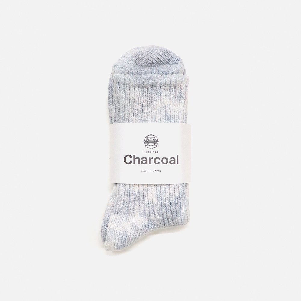 ORIGINAL Charcoalʥꥸʥ 㥳 Cotton Slub Mix Socks Tie-Dye, ORIGINAL Charcoal, AccessoriesFoot, NO.22-22-4-002