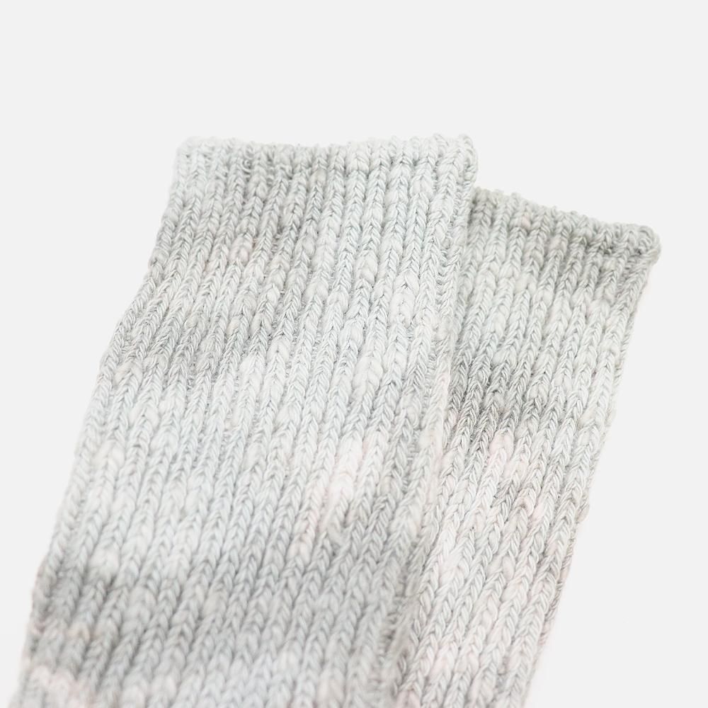 ORIGINAL Charcoalʥꥸʥ 㥳 Cotton Slub Mix Socks Tie-Dye, ORIGINAL Charcoal, Socks, NO.22-22-4-002