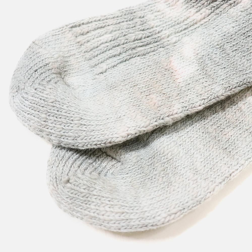 ORIGINAL Charcoalʥꥸʥ 㥳 Cotton Slub Mix Socks Tie-Dye, ORIGINAL Charcoal, Socks, NO.22-22-4-002
