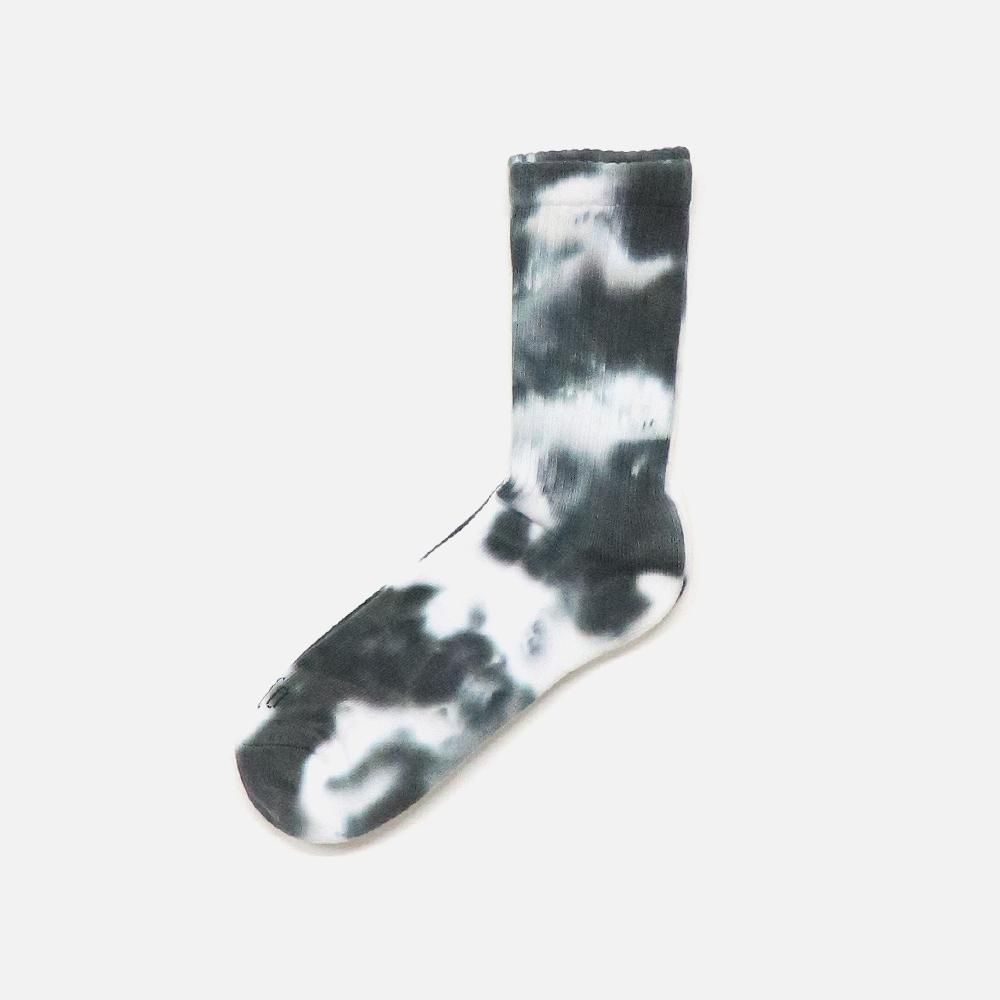 ORIGINAL Charcoalʥꥸʥ 㥳 Pile Tapered Tie-Dye Reg, ORIGINAL Charcoal, Socks, NO.22-22-4-003