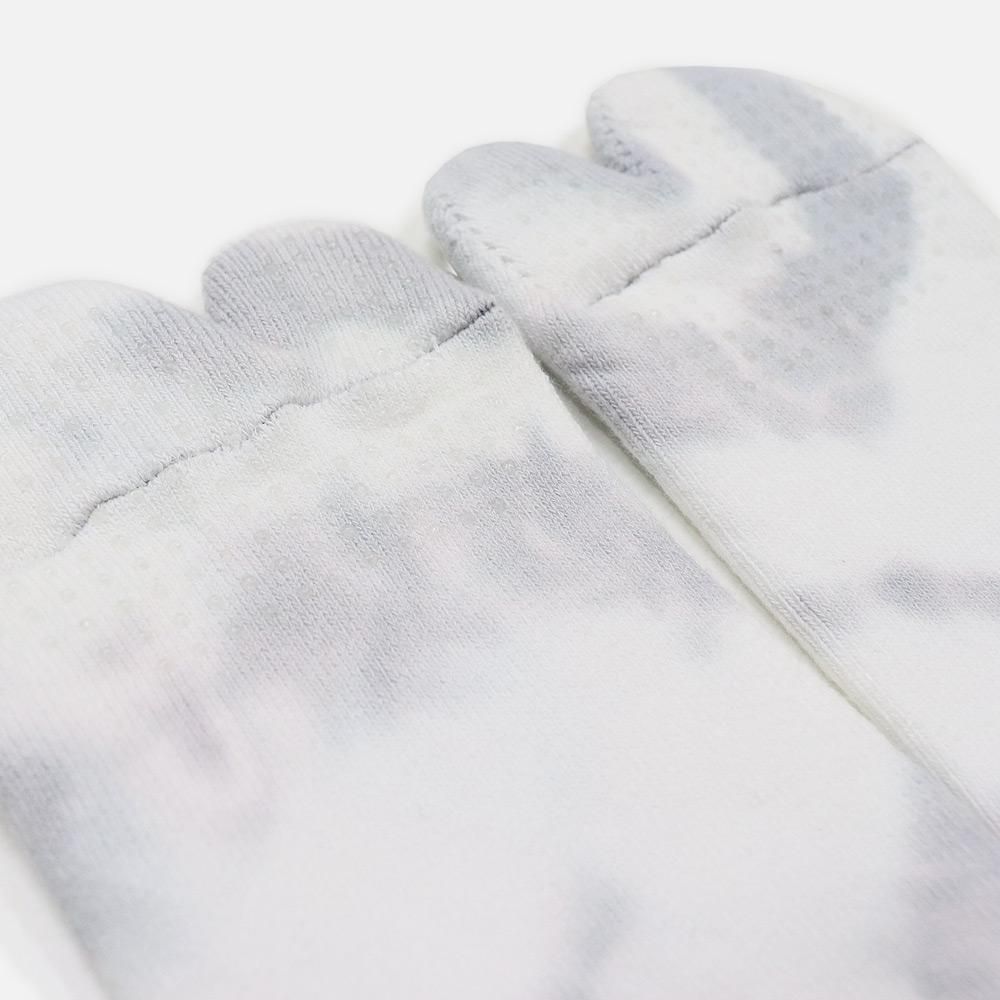ORIGINAL Charcoalʥꥸʥ 㥳 Pile Tie-Dye Tabi N-Slip, ORIGINAL Charcoal, Socks, NO.22-22-4-005