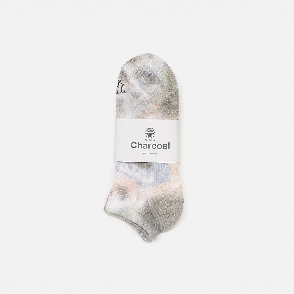 ORIGINAL Charcoalʥꥸʥ 㥳 Pile Tie-Dye Sneaker N/Slip, ORIGINAL Charcoal, AccessoriesFoot, NO.22-22-4-006