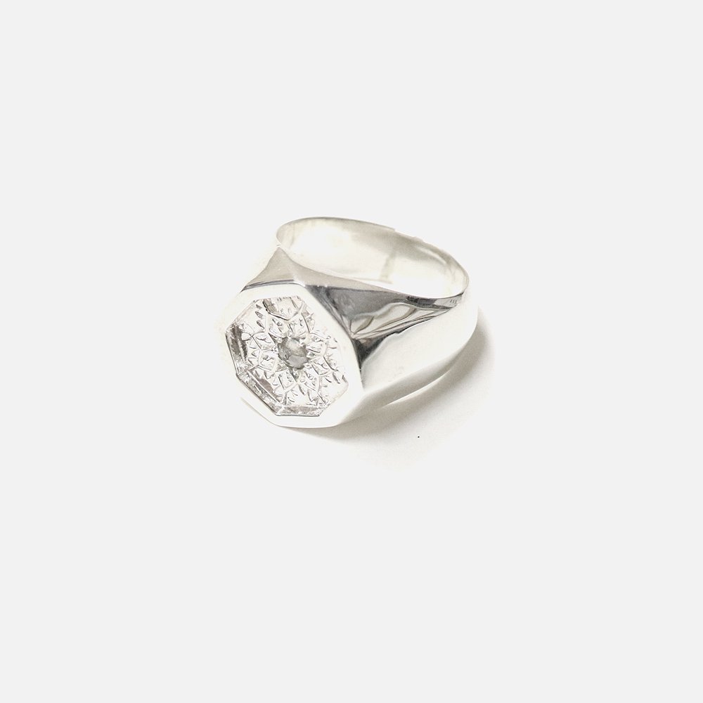 ORIGINAL Charcoal（オリジナル チャコール） OCTA Grey Diamond PS Ring


