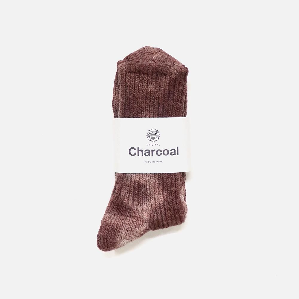 ORIGINAL Charcoalʥꥸʥ 㥳 Slub Mix Sox U-dye