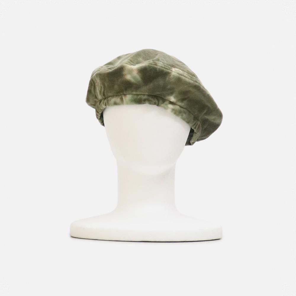 ORIGINAL Charcoalʥꥸʥ 㥳 Velour Beret U-Dye, SALEBRANDS, ORIGINAL Charcoal, NO.22-22-2-506