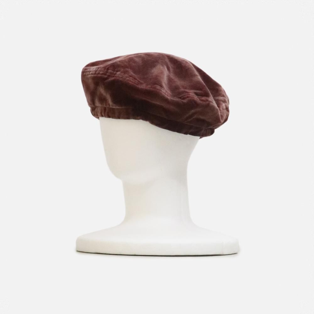 ORIGINAL Charcoalʥꥸʥ 㥳 Velour Beret U-Dye, SALEBRANDS, ORIGINAL Charcoal, NO.22-22-2-506