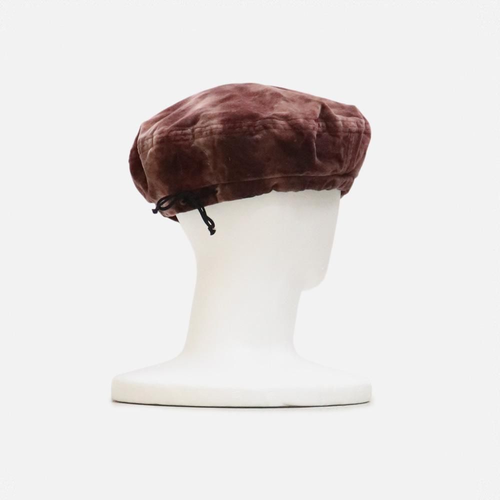 ORIGINAL Charcoalʥꥸʥ 㥳 Velour Beret U-Dye, SALEBRANDS, ORIGINAL Charcoal, NO.22-22-2-506