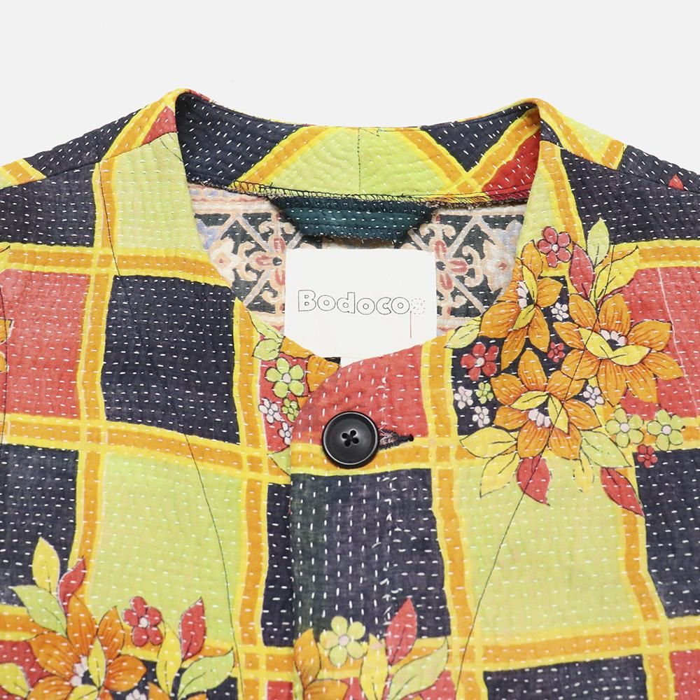 BodocosʥܥɥKantha Crew Vest, Bodocos, Vest / Sleeveless, NO.22-50-6-854