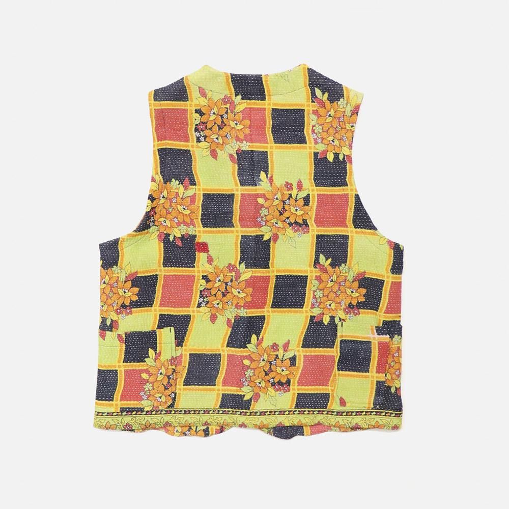 BodocosʥܥɥKantha Crew Vest, Bodocos, Vest / Sleeveless, NO.22-50-6-854