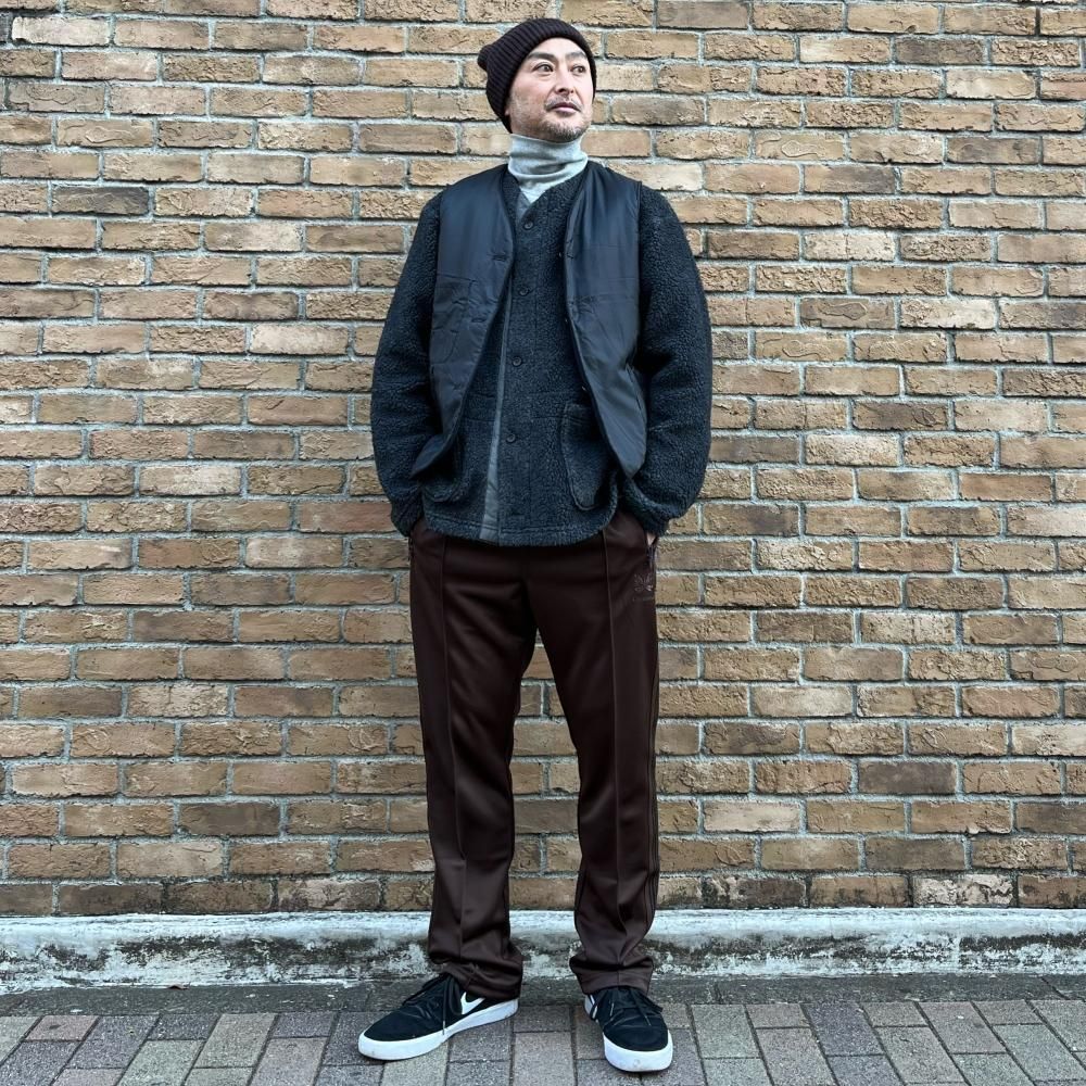 Needles（ニードルズ）〉別注 Track Pant Narrow - Charcoal TOKYO