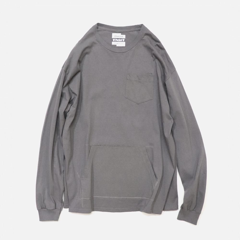 ORIGINAL Charcoalʥꥸʥ 㥳Loz Tube KgrP L/S, ORIGINAL Charcoal, T-Shirt, SweatL/S, NO.23-01-1-003