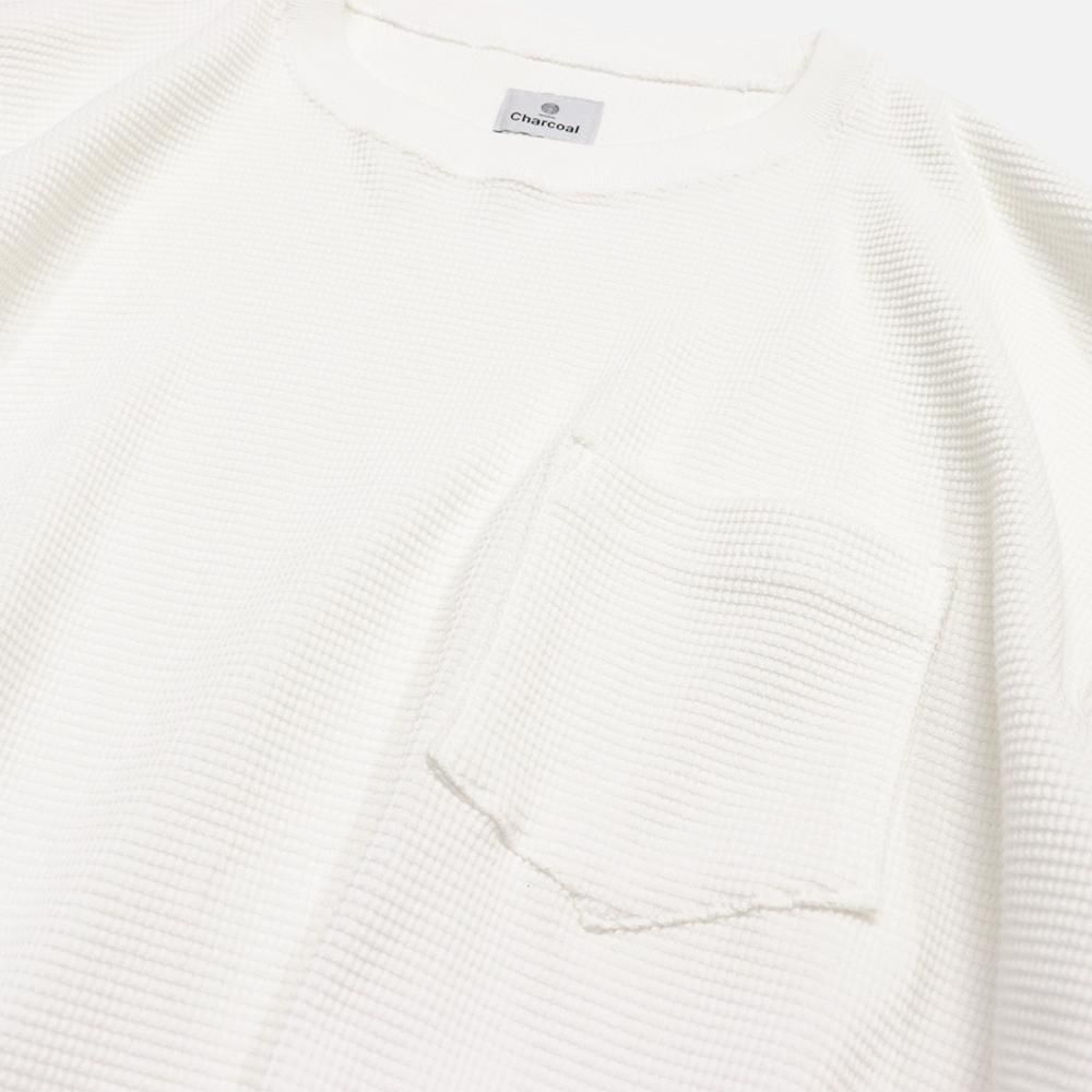ORIGINAL Charcoalʥꥸʥ 㥳 Waffle S/S, ORIGINAL Charcoal, T-Shirt, SweatS/S, NO.23-01-1-007