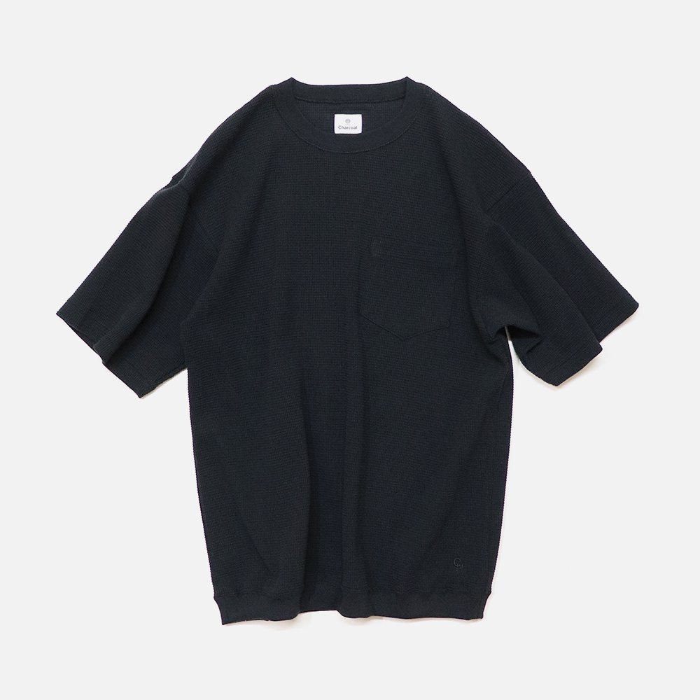 ORIGINAL Charcoalʥꥸʥ 㥳 Waffle S/S, ORIGINAL Charcoal, T-Shirt, SweatS/S, NO.23-01-1-007