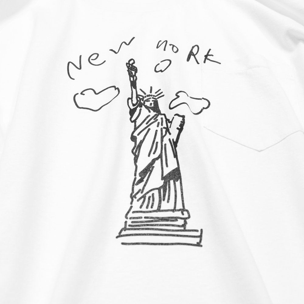 ORIGINAL Charcoalʥꥸʥ 㥳Print T New York, ORIGINAL Charcoal, T-Shirt, SweatS/S, NO.23-01-1-306