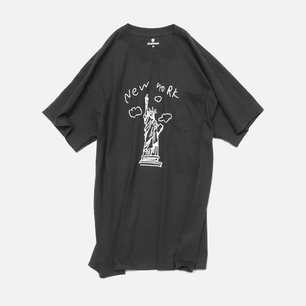 ORIGINAL Charcoalʥꥸʥ 㥳Print T New York